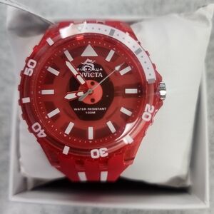 Invicta Red Sub Aqua Watch